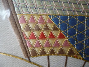 日本刺繍　飾り縫い２